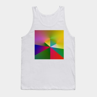 colorful texture design Tank Top